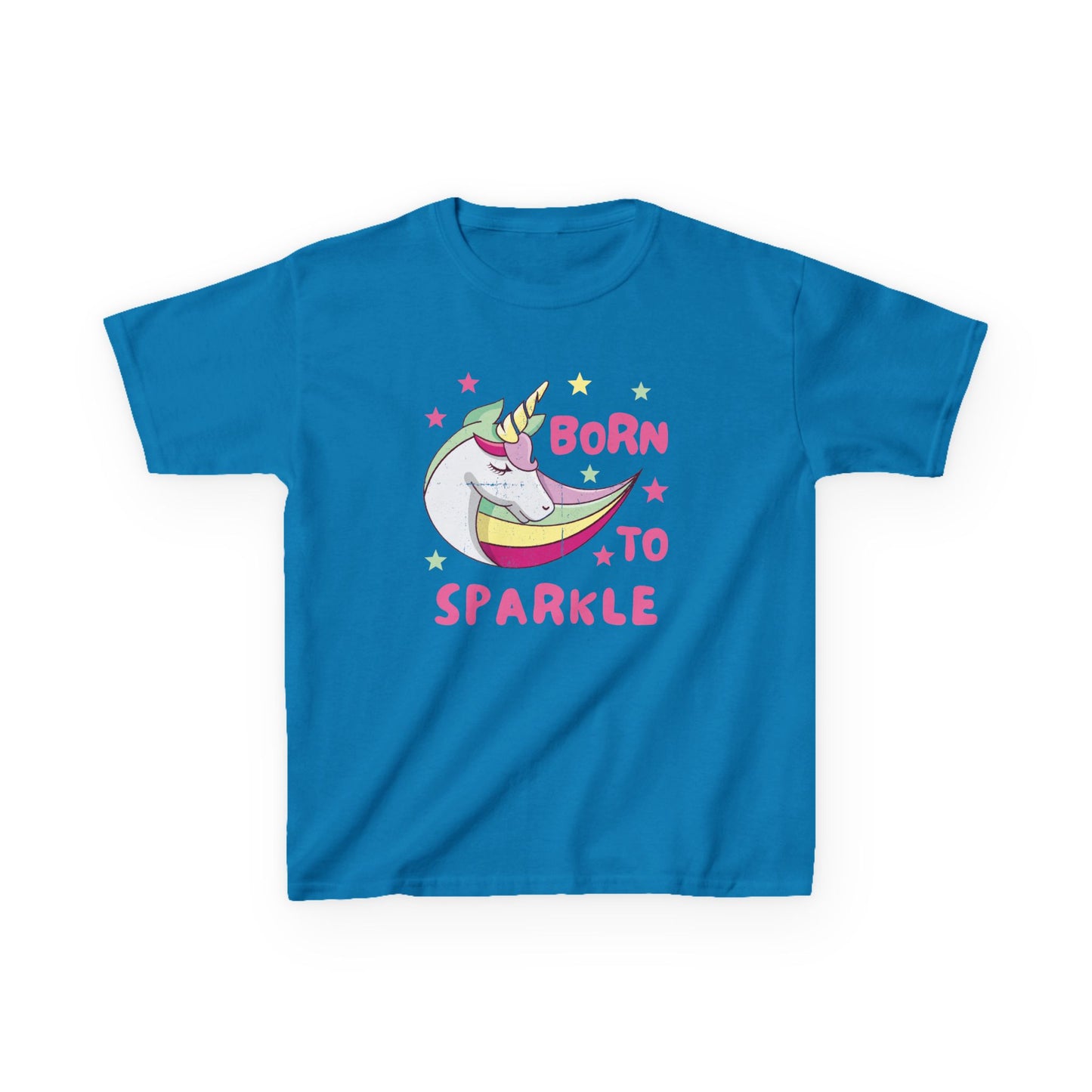 Kids Unicorn T-Shirt - Born to Sparkle